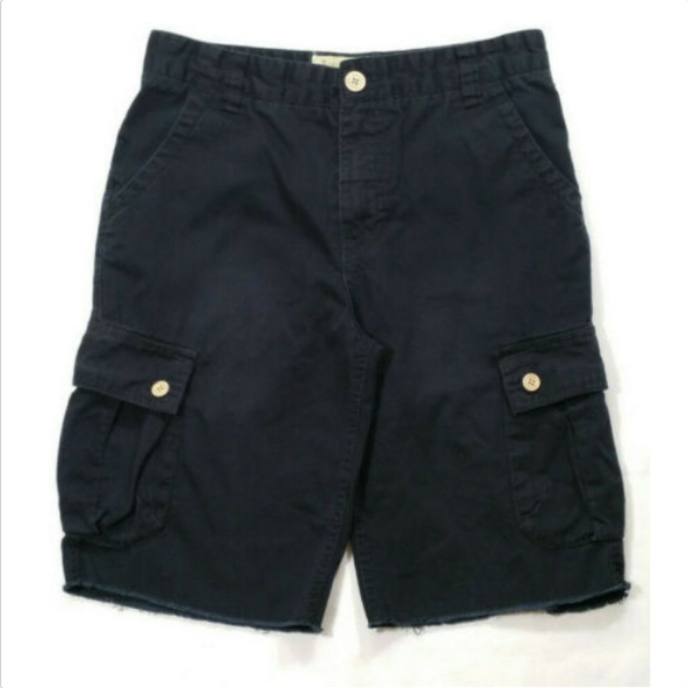 LUCKY BRAND Boys Cargo Shorts Raw Hem 3001E1M